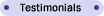 Testimonials
