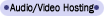 Audio/Video Hosting